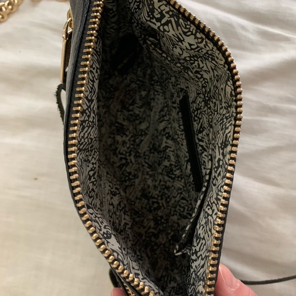 Black Rebecca Minkoff mini mac with gold detailing - Picture 4 of 4